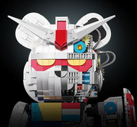 WANGAO 188002 32CM Cartoon Action Figure Gundam Mechanical Bear Building Blocks