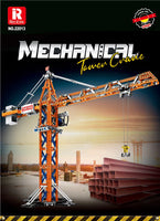 Reobrix Technic 22013 Tower Crane Building Blocks Set with Remote Control