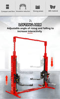 Mould King Building Block, MOC-3054 Double Column Car Lift 1:8 (13053) 537 Pieces