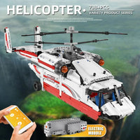 High-Tech Series Helicopter App Motorized Building Set (15012)