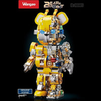 Wangao Building Block, Bear Robot Bumblebee (188005) 1961 Pieces