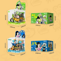 Sembo Stephen Chow Movie-Themed Building Blocks - God of Cookery, King of Comedy, CJ7, The Mermaid Models
