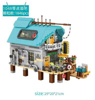 LOZ Mini Blocks 1048, Horizon Bar Building Block Set, 1846 Pieces Modular Building Blocks Building Blocks