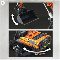 Reobrix Technic 22003 Excavator Building Blocks Set - Remote Control Construction Mastery