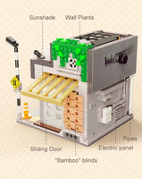 CADA Summer Japanese Coffee Shop Modular MOC House Building Kit C66007W