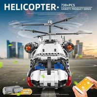 Mould King 15012 High-Tech Series Helicopter App Motorized Building Set