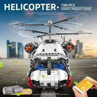 High-Tech Series Helicopter App Motorized Building Set (15012)