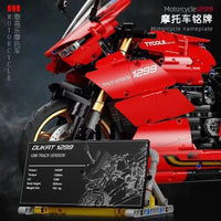 TGL Building Block, Technic Series, Ducati Motorcycle (T4020) 1809 Pieces, 1:5 Scale
