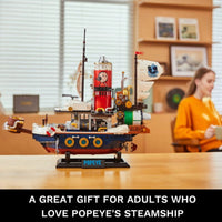 Pantasy Building Block, Popeye Series, Popeye Treasure Hunt Steamship (86402) 2500 Pieces