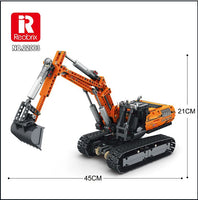 Reobrix Technic 22003 Excavator Building Blocks Set - Remote Control Construction Mastery