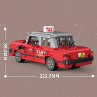 Nostalgic Classic Hong Kong Retro Red Taxi (991010)