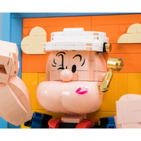 Pantasy Building Block, Popeye Series, Popeye & Olive 3D Portrait Painting (86403, 86404) 400+ Pieces