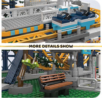 Mould King Building Block, Theme Park Series, Roller Coaster (11012) 3024 Pieces