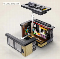 CADA Street Coffee House with LED lighting C66005W