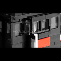 Mould King Building Block, QJ Steam Locomotive Building Set (12003), 1511 Pieces