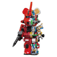 Wangao Building Block, Bear Robot Zaku (188010) 2135 Pieces