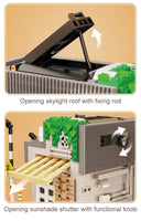 CADA Summer Japanese Coffee Shop Modular MOC House Building Kit C66007W