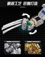 Wangao 188013 Wolverine Mechanical Bear Half Clear Version