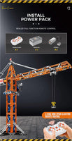 Reobrix Technic 22013 Tower Crane Building Blocks Set with Remote Control