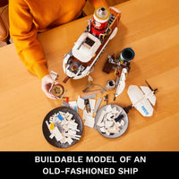 Pantasy Building Block, Popeye Series, Popeye Treasure Hunt Steamship (86402) 2500 Pieces