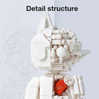 Pantasy Building Block, Astro Boy Series, Astro Boy Pure White Version (86206) 1000+ Pieces