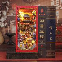 CUTEBEE DIY Book Nook Kit(The Legend of Mulan)