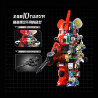 Wangao Building Block, Bear Robot Zaku (188010) 2135 Pieces