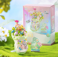 LOZ Mini Model 1350 and 1351 - Floral Shoe Collection