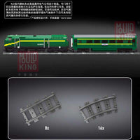 Mould King Building Block, World Railway Train Static (12001) 2086 Pieces