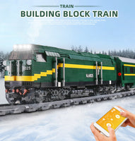 Mould King Building Block, World Railway Train Static (12001) 2086 Pieces