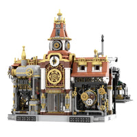 Pantasy Building Block, Steam Punk Series, Steampunk Train Station (85007) 2723 Pieces