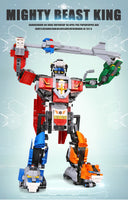 Mould King Building Block, Creative Idea Series, Motorized Voltron Robot (15037) 1003 Pieces