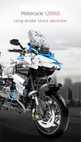 BMW R1250 GS Motorcycle (T4022) 2369 Pieces, 1:5 Scale