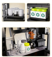 CADA Street Coffee House with LED lighting C66005W