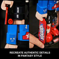 Pantasy Building Block, Astro Boy Series, Astro Boy The Skateboard Boy (86207) 1117 Pieces