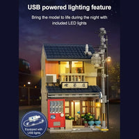 Japanese Tea House Building Blocks Set (C66010W)