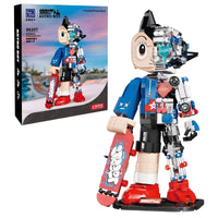 Pantasy Building Block, Astro Boy Series, Astro Boy The Skateboard Boy (86207) 1117 Pieces