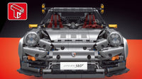 TGL Building Block, Technic Series, GR2 RS 911 Silver Grey (T5026B) 3389 Pieces, 1:8 Scale, Static Version