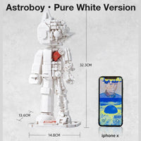 Pantasy Building Block, Astro Boy Series, Astro Boy Pure White Version (86206) 1000+ Pieces