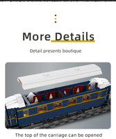 Mould King Building Block, Motorized BR18 German Express Train (12007) 2348 Pieces