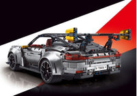TGL Building Block, Technic Series, GR2 RS 911 Silver Grey (T5026B) 3389 Pieces, 1:8 Scale, Static Version