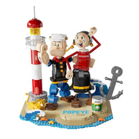 Pantasy Building Block, Popeye Series, Popeye & Olive (86401) 1500 Pieces