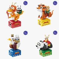 KungFu Panda Mini Cosrider (Po, Tigress, Shifu, Zhen)
