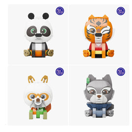 (Pre-Order) Pantasy Building Block, KungFu Panda Series, Mini Figure Characters (PO, Tigress, Shifu, Zhen) (99124- 99127)