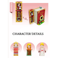 Wekki Building Block, Fairy Tale Town Series, Escape Alice Cinderella (506174)
