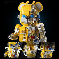 Wangao Building Block, Bear Robot Bumblebee (188005) 1961 Pieces