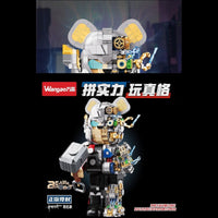 Wangao Building Block, Bear Robot Thor (188011) 1853 Pieces