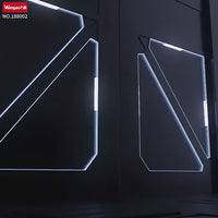 WANGAO 188002 32CM Cartoon Action Figure Gundam Mechanical Bear Building Blocks