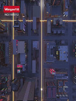 Wangao Block Model 188012 The Flash Mechanical Bear Half Clear Version