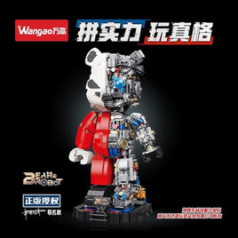 Wangao Building Block, Bear Robot Angry Bear (188001) 2000 Pieces